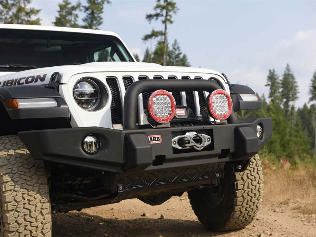 ARB Deluxe Bumper with Bull Bar for 2018-Current Jeep JL Wrangler and JT Gladiator - Image 2
