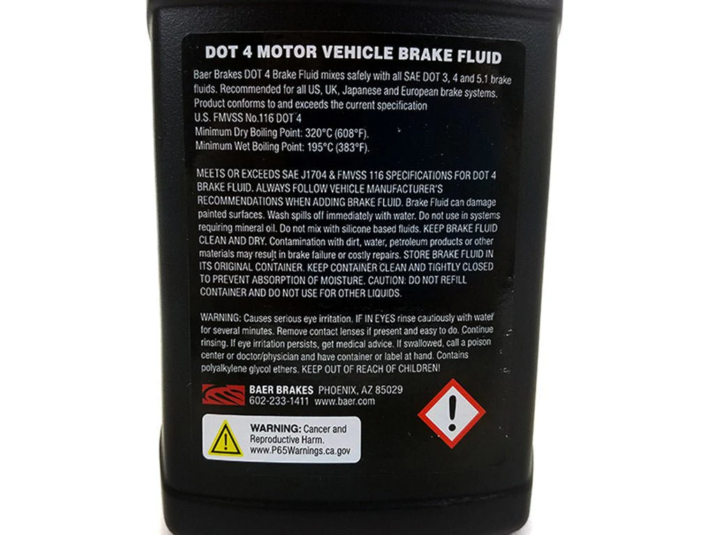BAER Street/Race Dot 4 Brake Fluid - Image 4