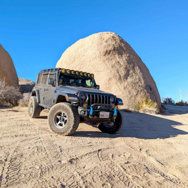 Bracket Set - 50" Light Bar - Overhead Mount - Pair - for '21+ Jeep Wrangler 4xe - Image 5