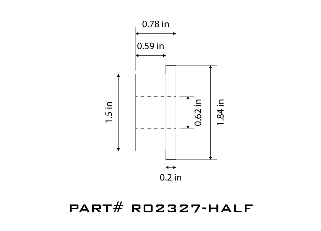 Bushing Half R02327 - Image 2