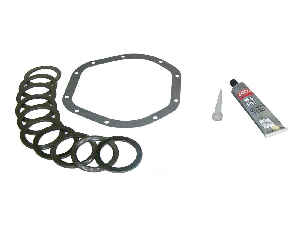 Differential Carrier Shim Kit for 03-06 Jeep Wrangler Rubicon TJ & Unlimited Rubicon with Dana 44 Front or Rear Axle