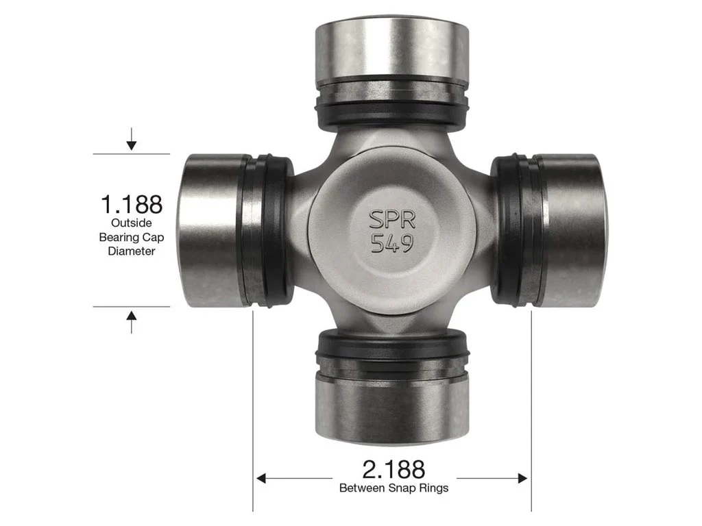 Genuine Spicer Dana 30/44 Front Axle Shaft U-Joint - Blue Coated - Image 2