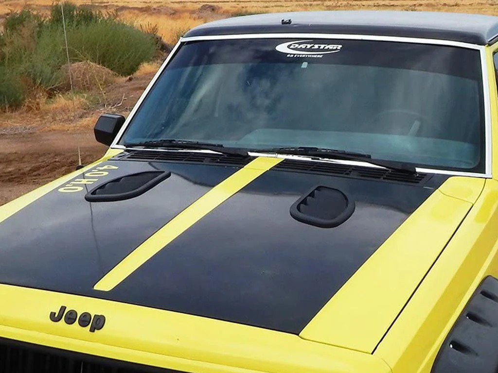 Jeep XJ Cherokee / MJ Comanche Side Hood Vent Kit (Pair) - Image 2