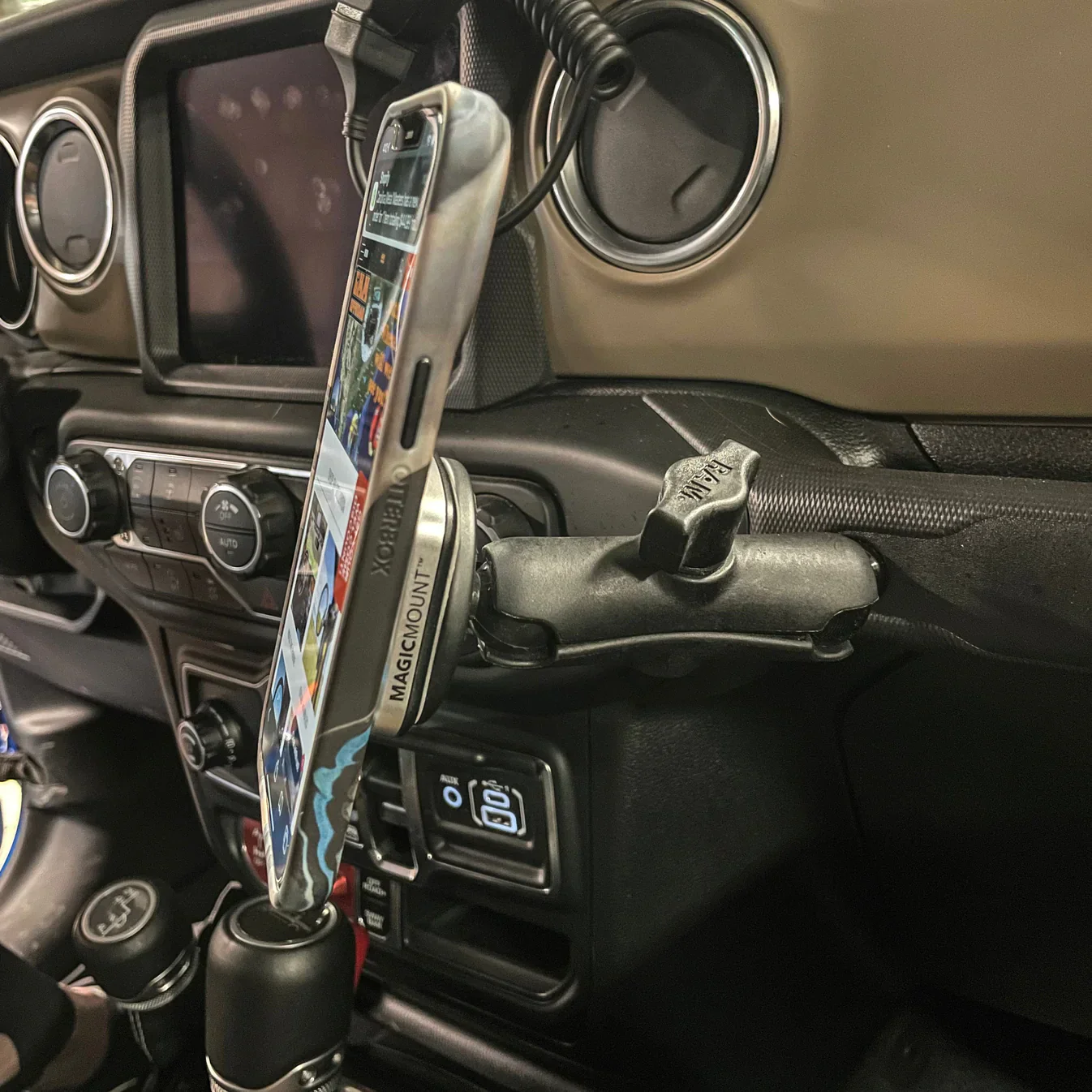 CMM OFFROAD - JL/JLU Grab Bar Ball Mount - Image 7