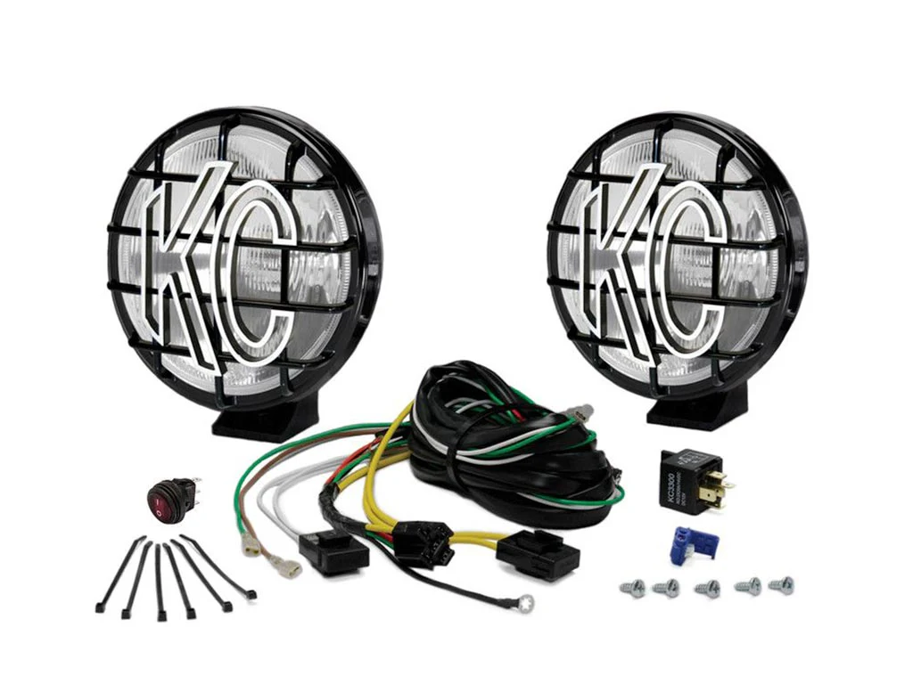 KC HiLites 6" Apollo Light System - 100W Spot Beam