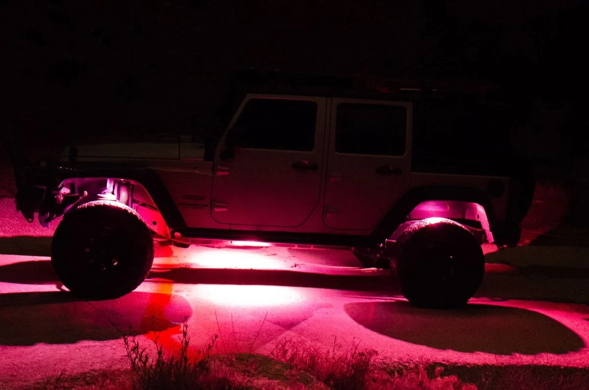 KC Hilites C-Series RGB Multi-Color Multi-Use LED 6-Light System - 5W Flood Beam - Image 3