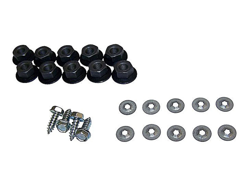Rear Fender Flare Hardware Kit for 84-96 Jeep Cherokee XJ