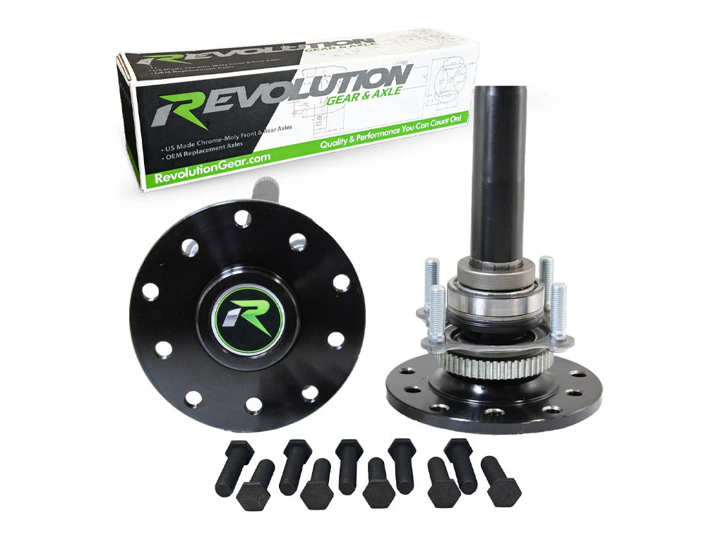 Revolution Gear 2007-18 Wrangler JK Rubicon Dana 44 4340 Chromoly 32 Spline Discovery Series Rear Axle Kit