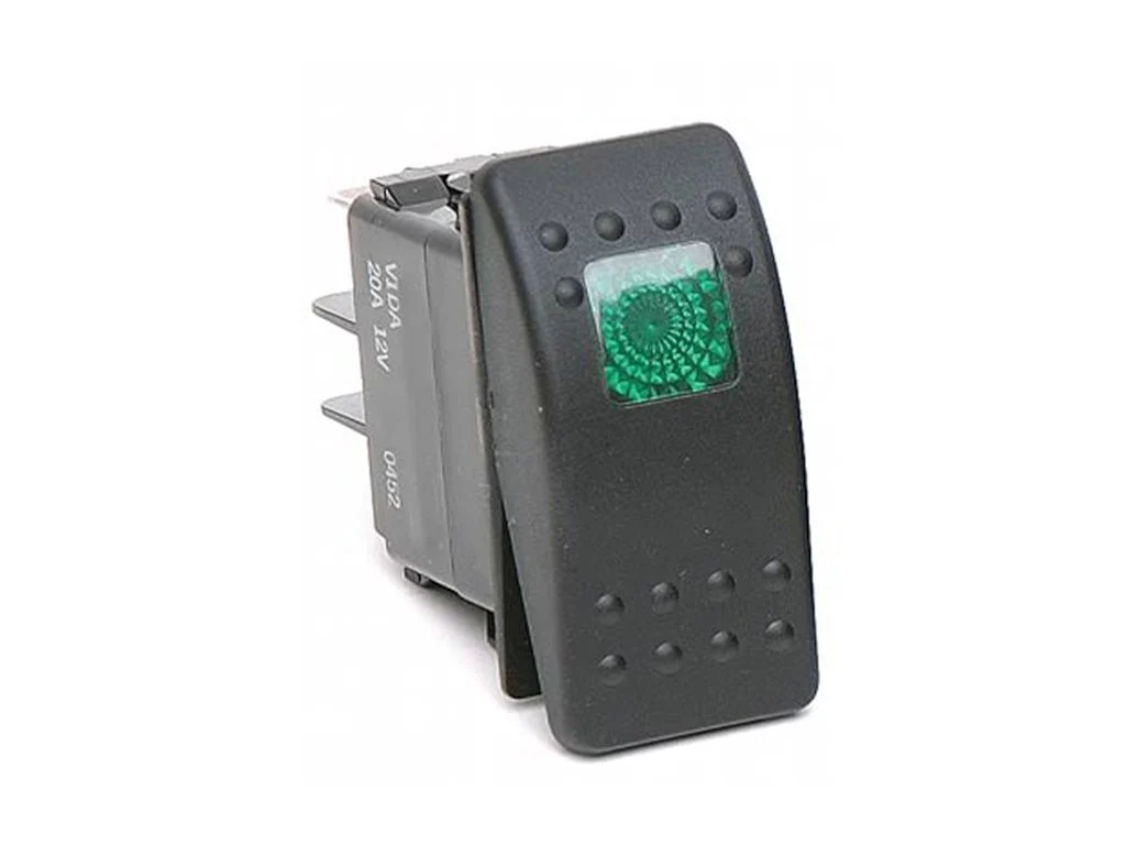 Rocker Switch with Light - 20 Amp Single Pole - Image 4