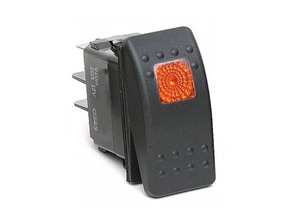 Rocker Switch with Light - 20 Amp Single Pole - Image 5