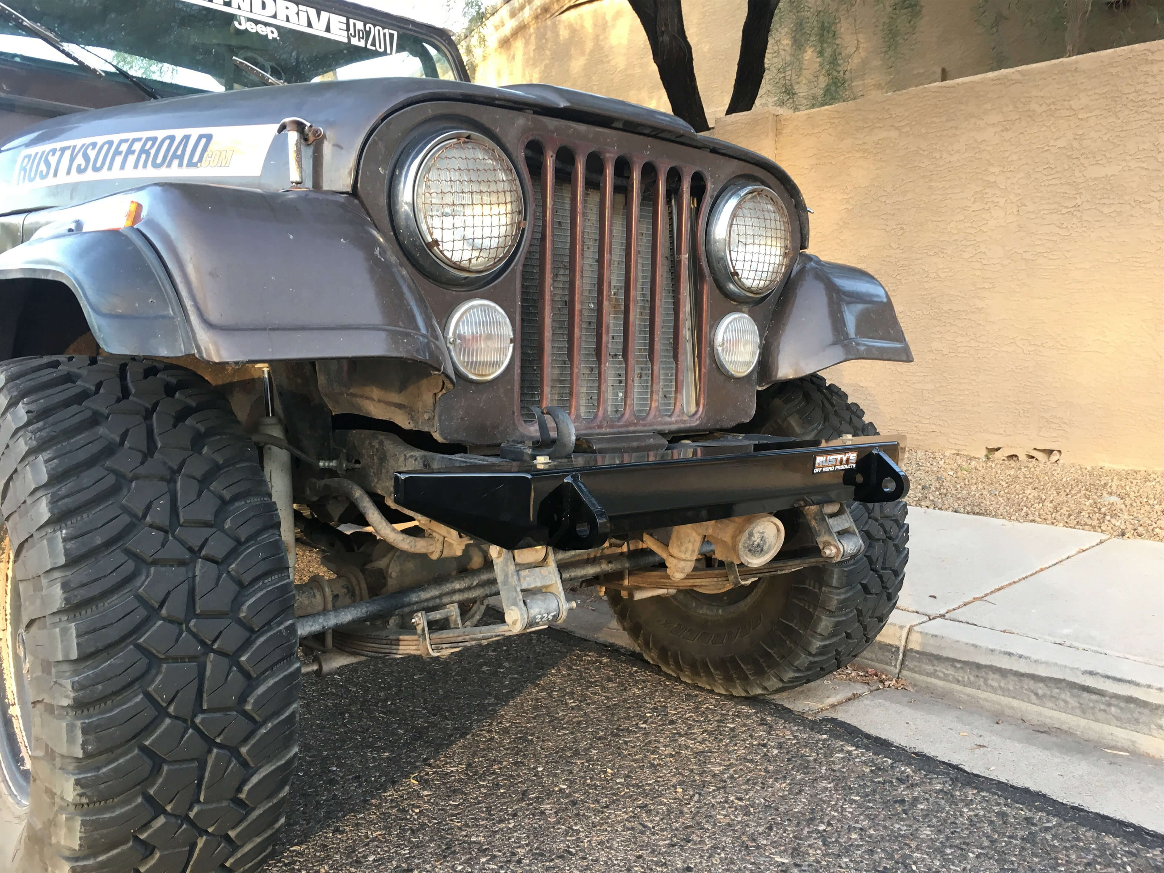 Rusty's Bumper - Trail Front - CJ-5 / CJ-7 / CJ-8 - Image 4