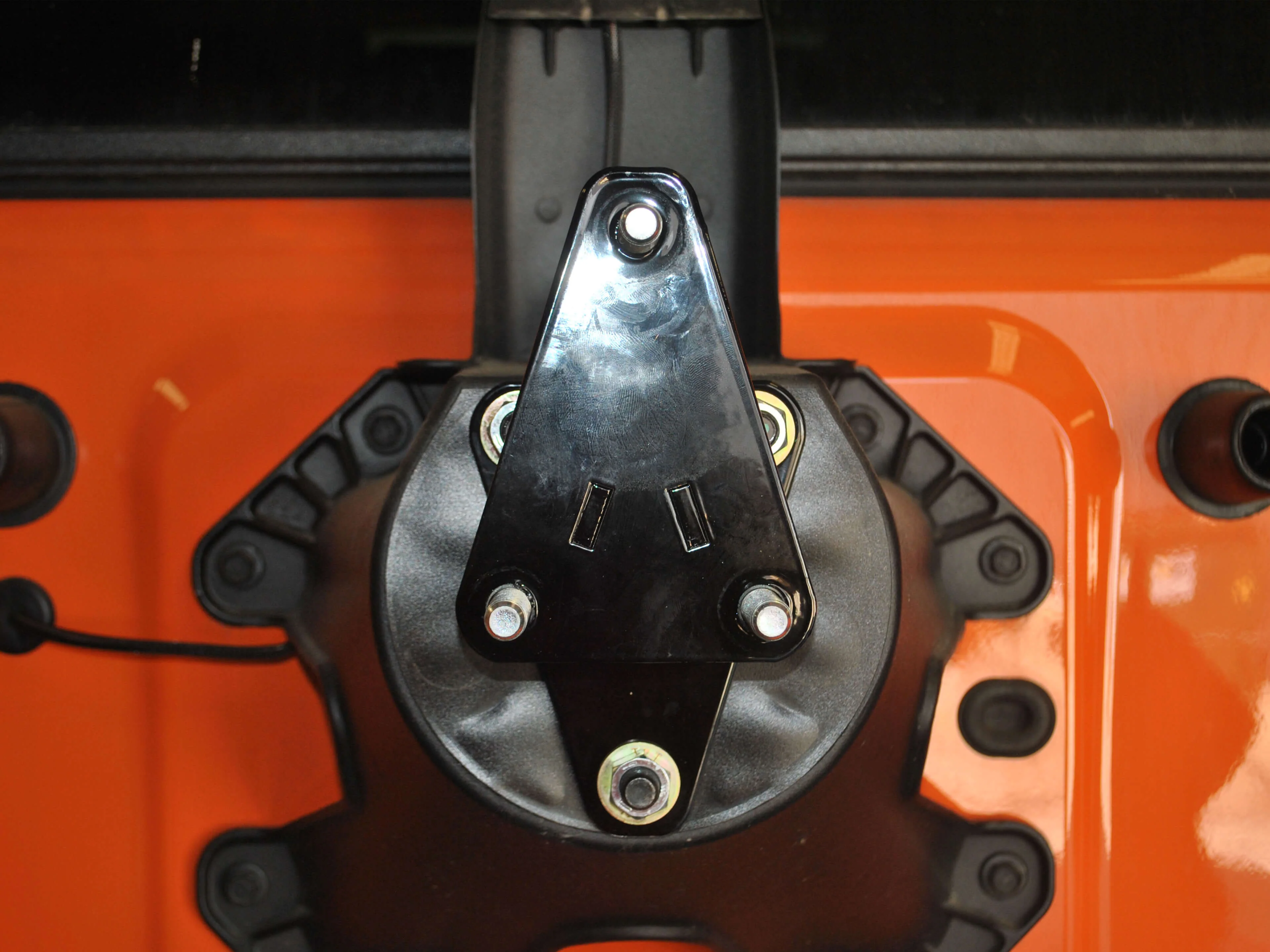Rusty's JK Wrangler Spare Tire Relocation Bracket - Image 3