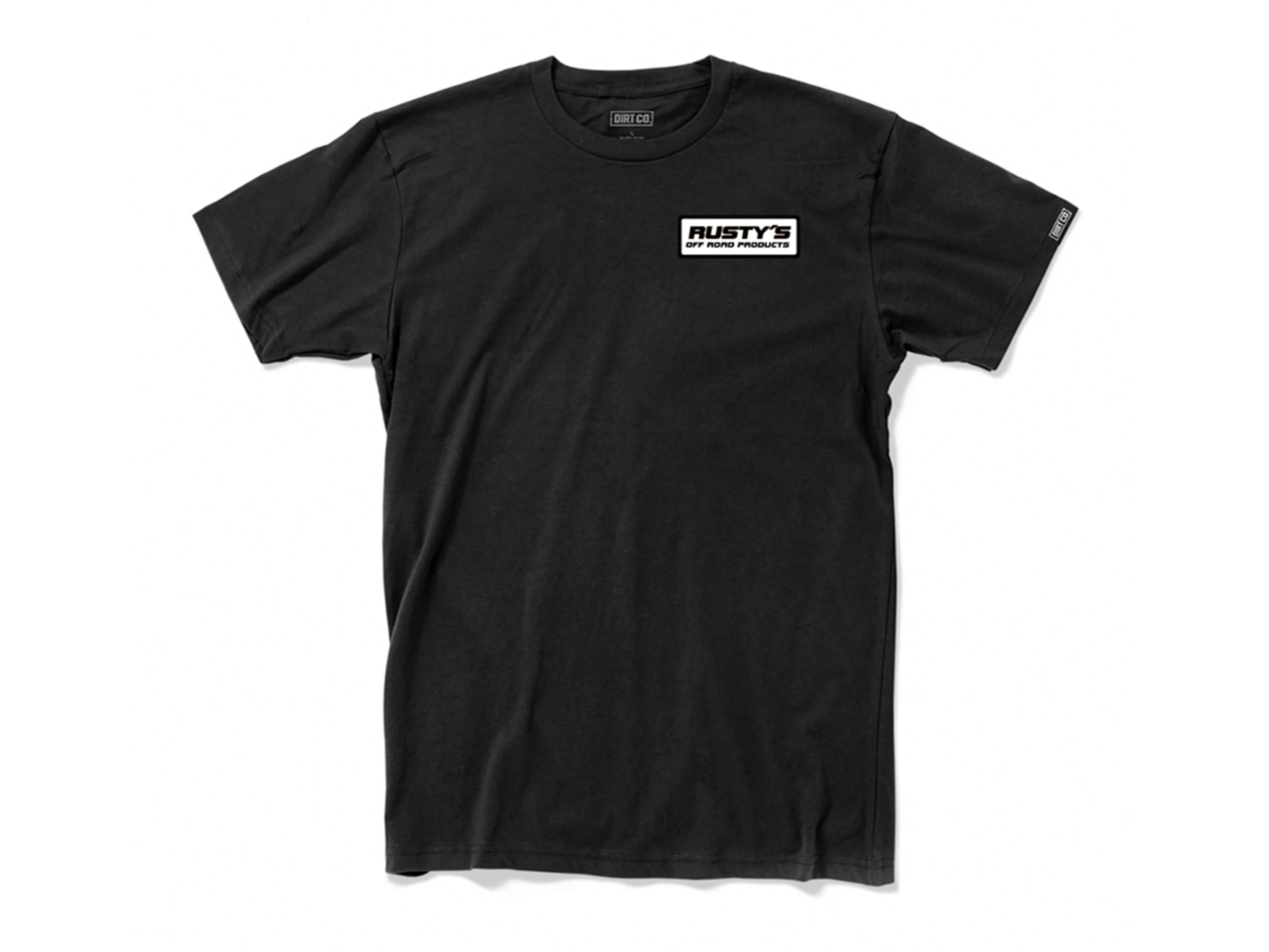 Rusty's Black Short Sleeve Logo T-Shirt - Image 2