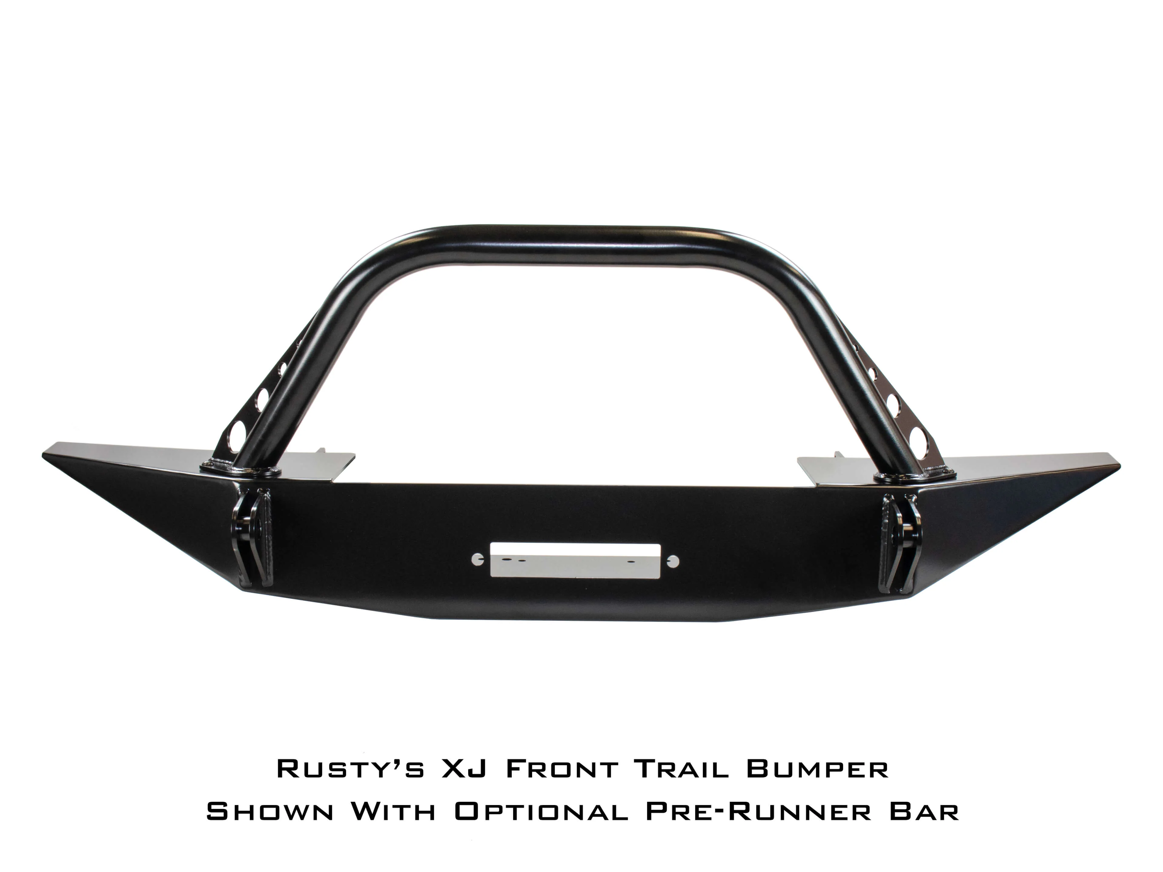 Rusty's Bumper - Front Trail Bumper w/ Upright Winch Mount - XJ - Image 10