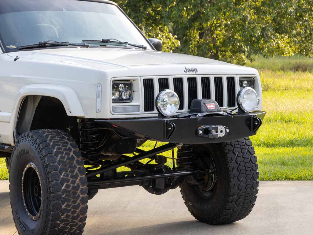 Rusty's Bumper - Front Trail Bumper w/ Upright Winch Mount - XJ - Image 4