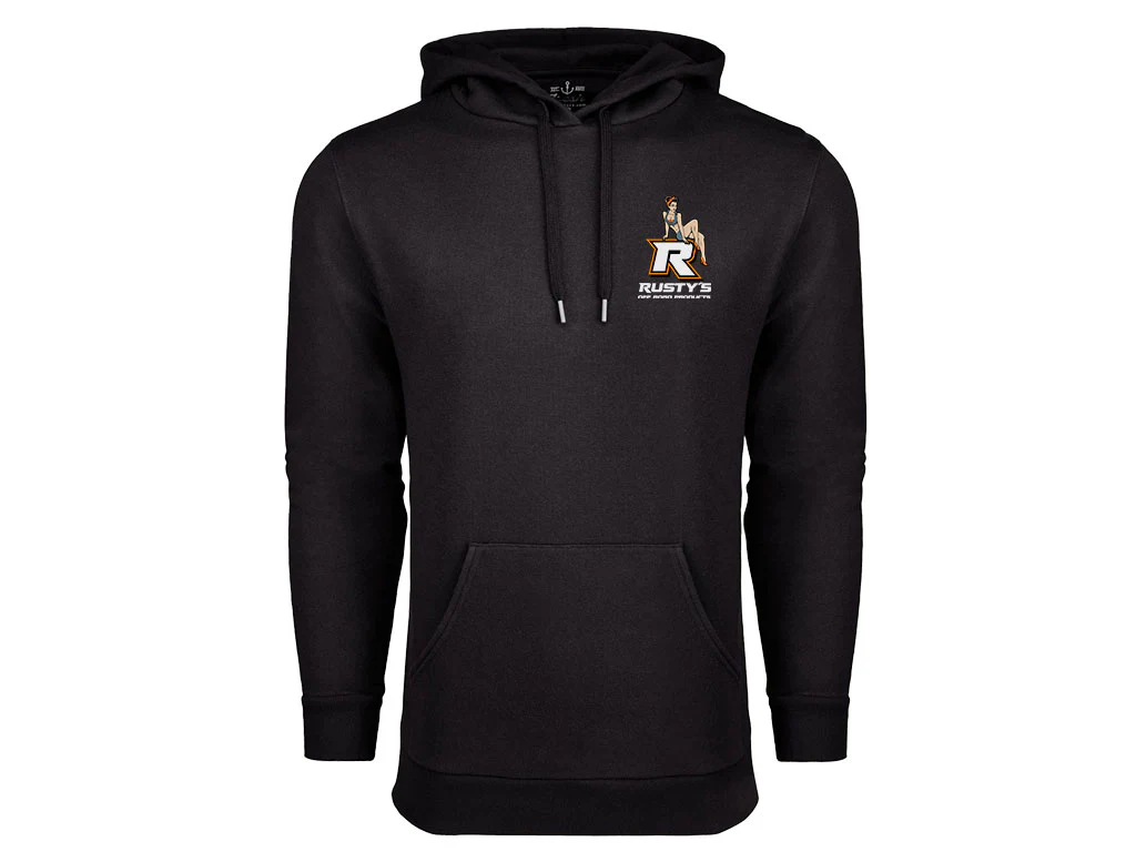 Rusty's Classic Pinup Hoodie Sweatshirt - Image 2