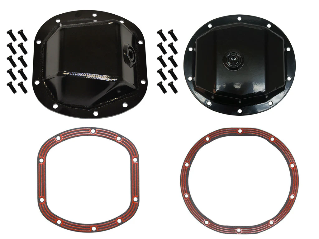 Rusty's Dana 30 Front / Dana 35 Rear Diff Covers + Lube Locker Gaskets Package