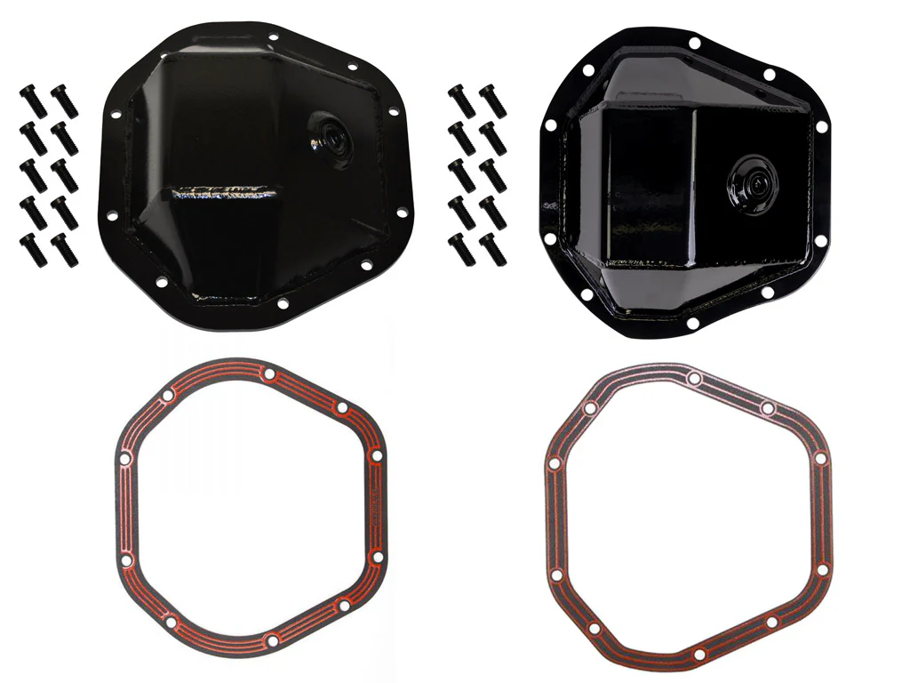 Rusty's Dana 44 Front / Dana 60 Rear Diff Covers + Lube Locker Gaskets Package