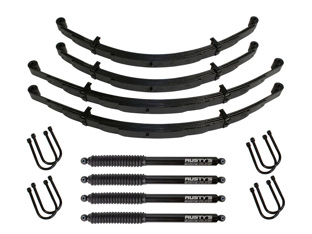 Rusty's FSJ 3.5" - 4" Full Size Spring Pack Lift Kit - Image 3