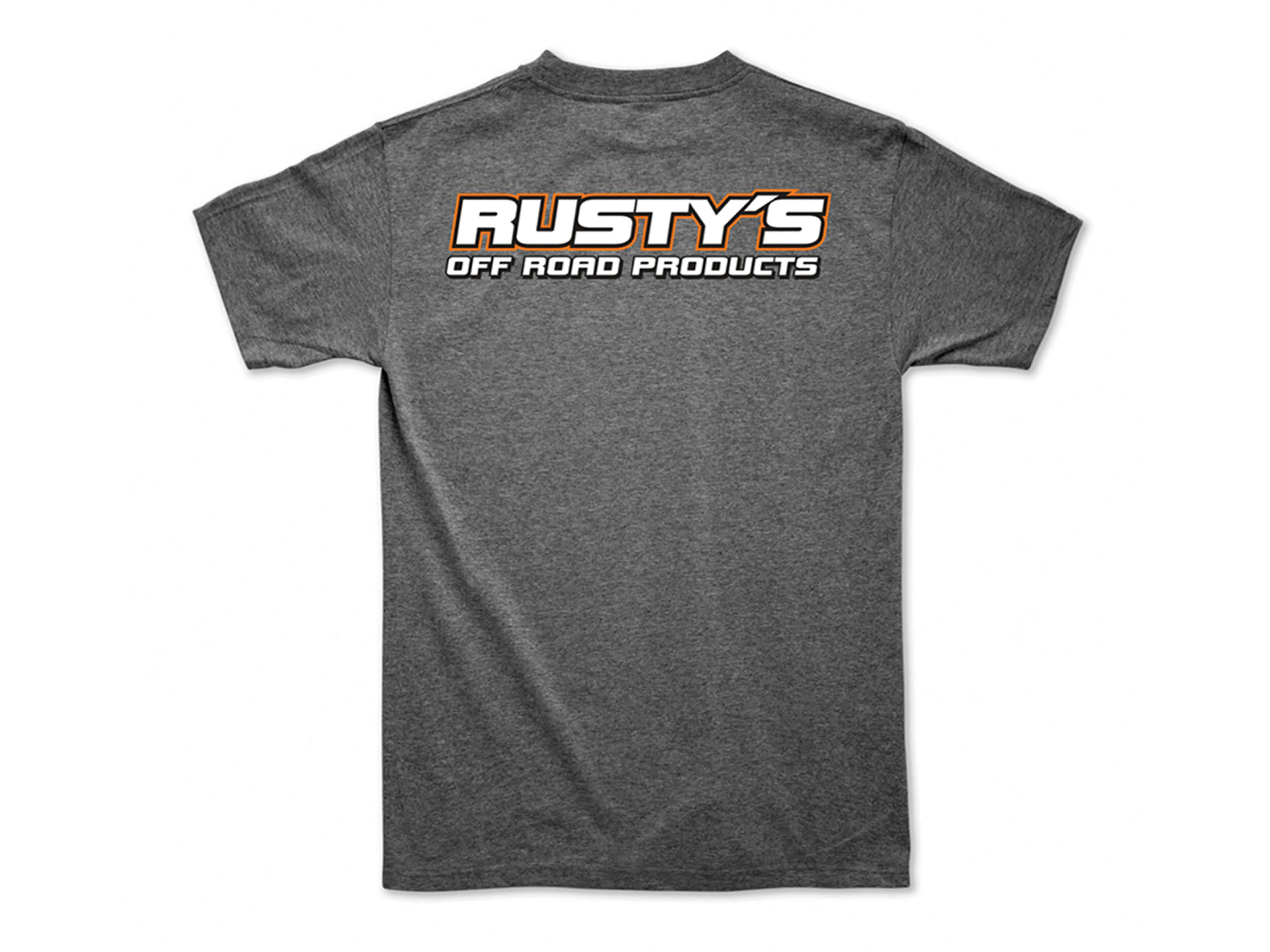 Rusty's Gray Short Sleeve Logo T-Shirt