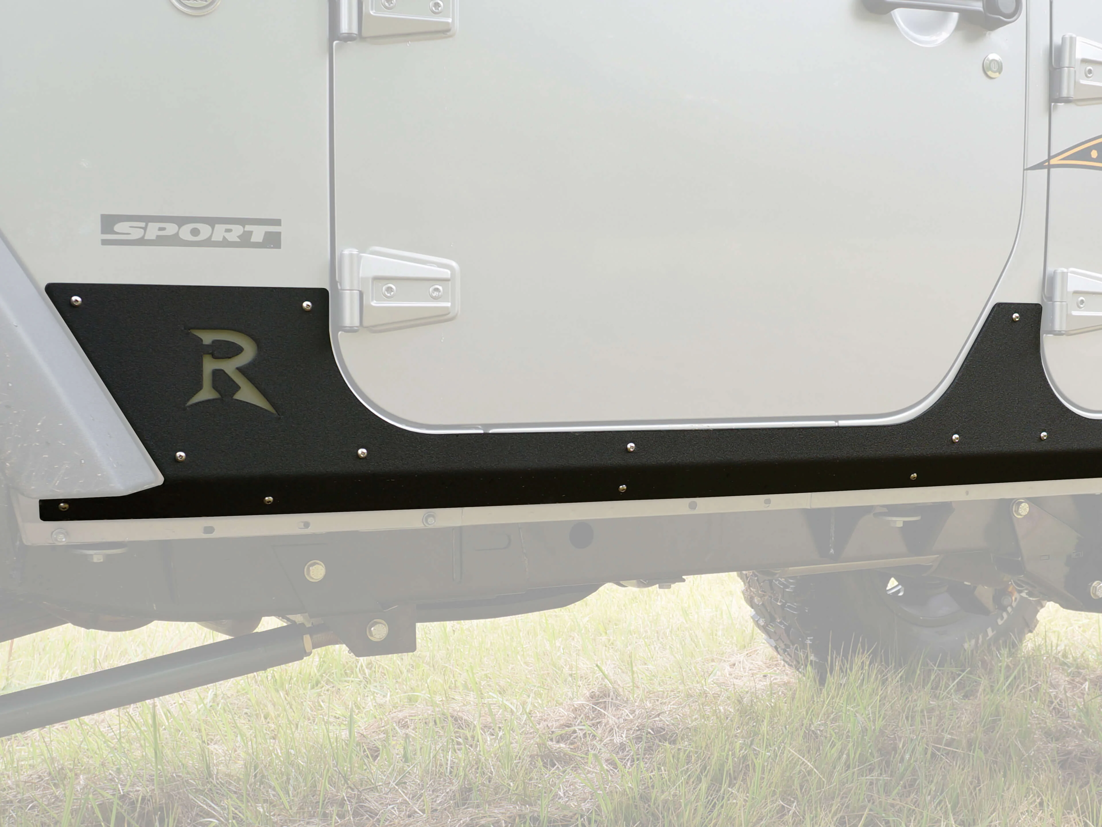 Rusty's JK Rocker Sliders - 2-Door - 07-18