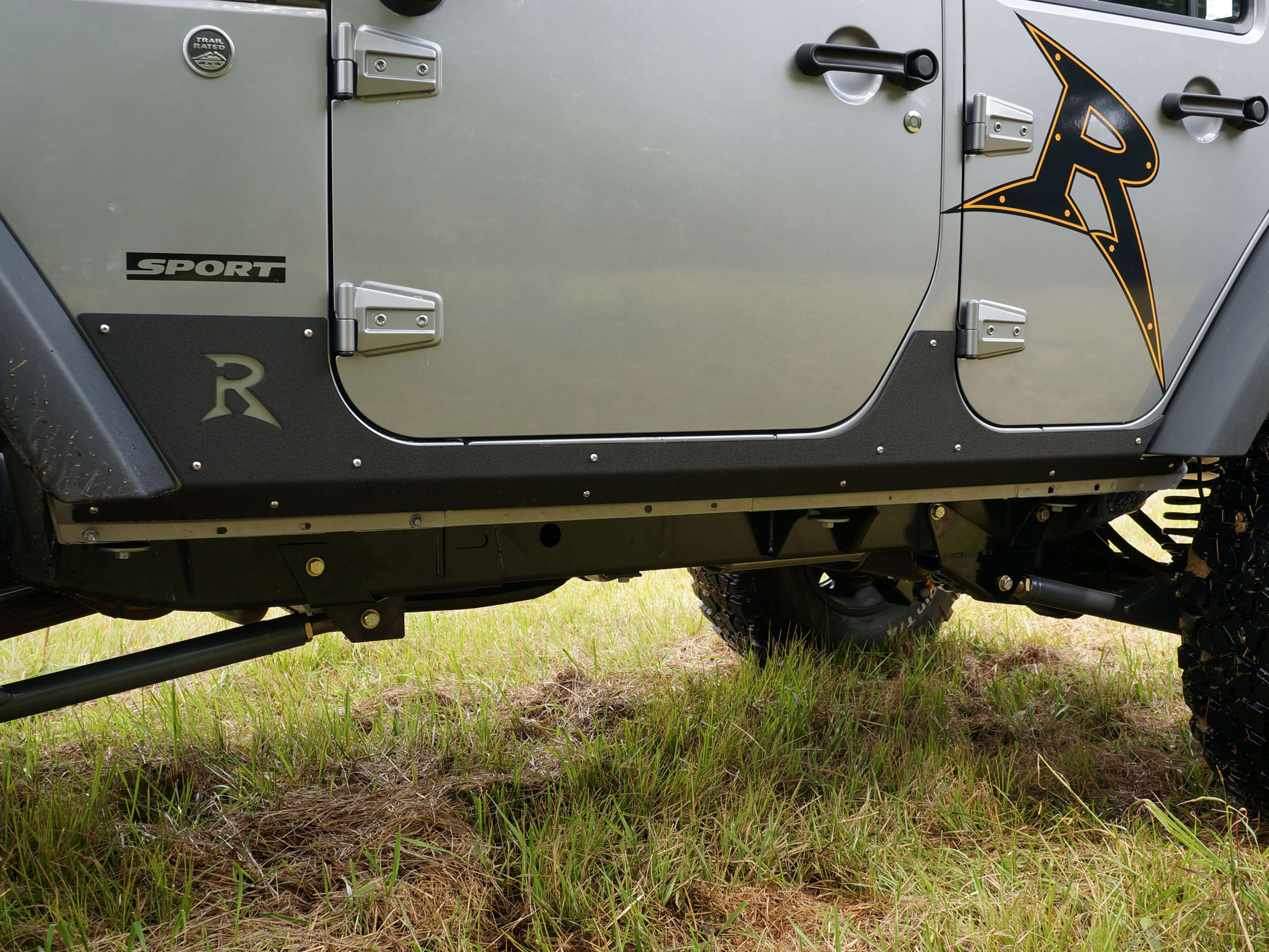 Rusty's JK Rocker Sliders - 4-Door - 07-18 - Image 2