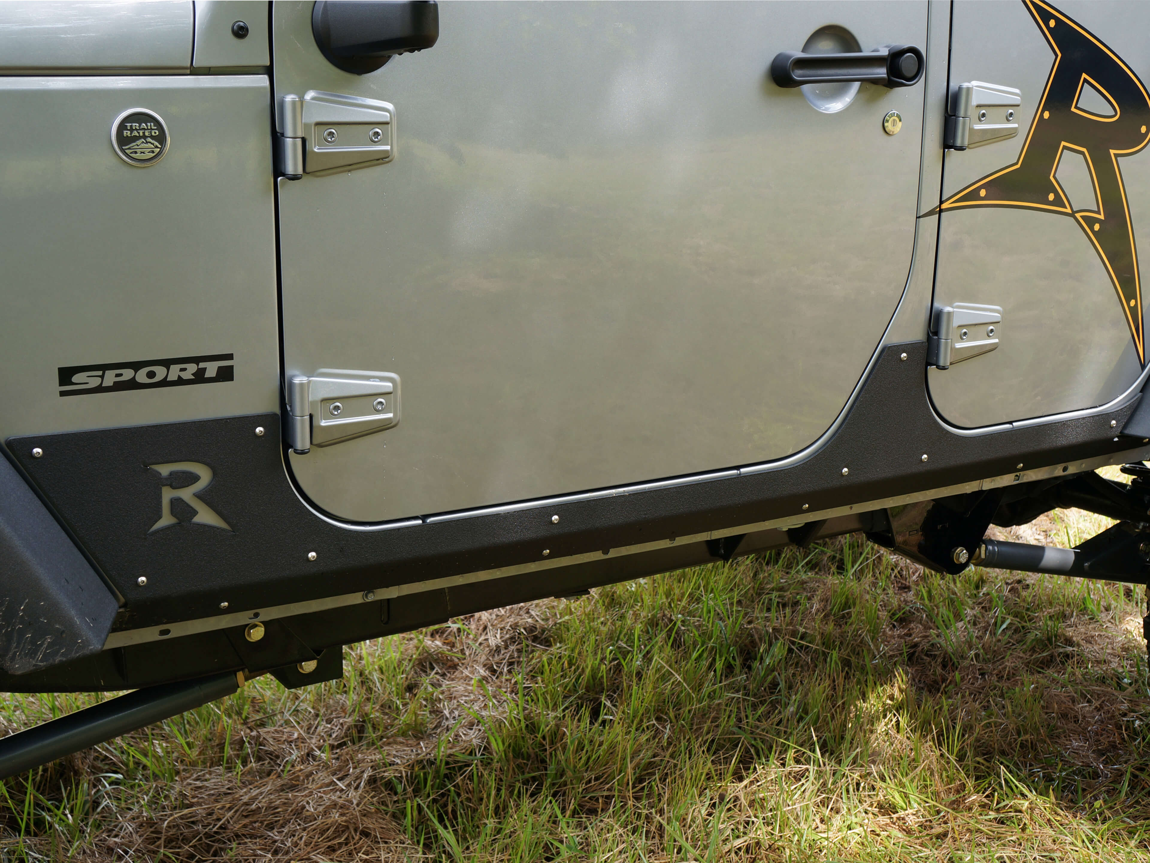 Rusty's JK Rocker Sliders - 4-Door - 07-18 - Image 3