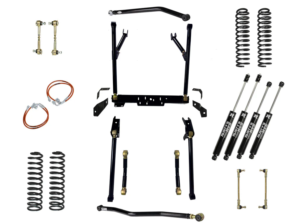 Rusty's JK Wrangler 3.25" Bolt-On Long Travel Kit - Image 2