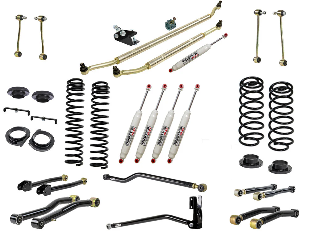 Rusty's JL Wrangler 3.75" Advanced Kit with HD Aluminum Steering System Package - Image 4