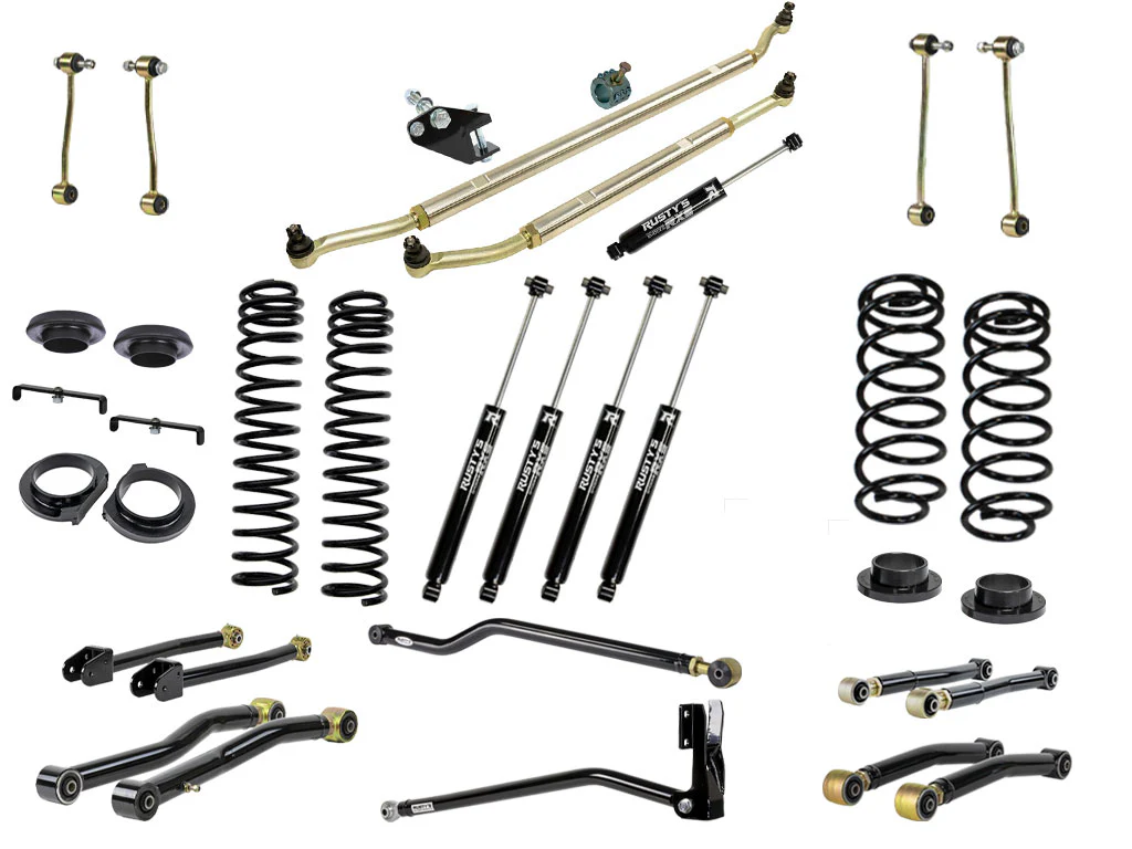 Rusty's JL Wrangler 3.75" Advanced Kit with HD Aluminum Steering System Package - Image 5