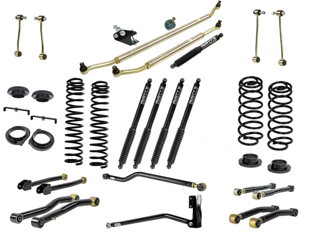 Rusty's JL Wrangler 3.75" Advanced Kit with HD Aluminum Steering System Package - Image 6