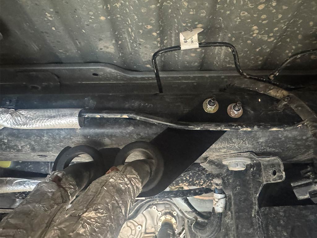 Rusty's JL Wrangler Emergency Brake Cable Support - Image 3