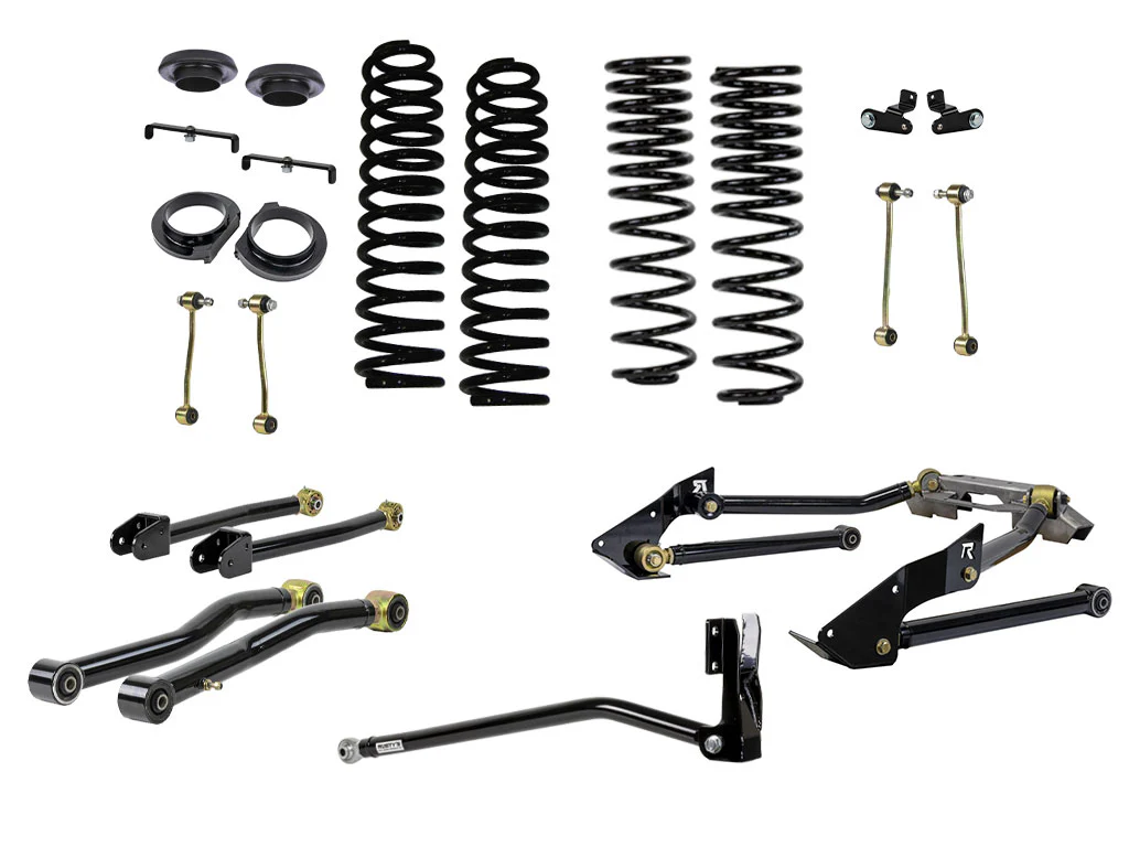 Rusty's Jeep Gladiator JT 2" Advanced Kit with Triangulated Rear 4 Link - Image 2