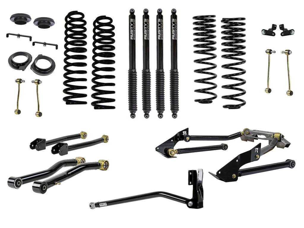 Rusty's Jeep Gladiator JT 2" Advanced Kit with Triangulated Rear 4 Link - Image 7