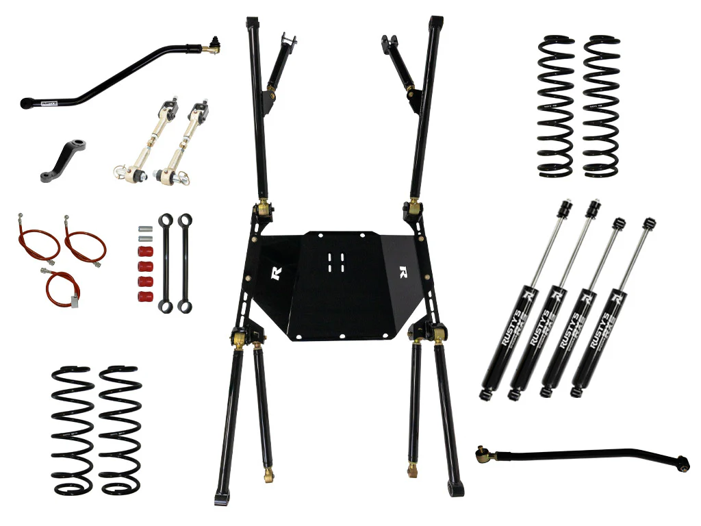 Rusty's LJ Unlimited 3" Long Travel Kit (LWB ONLY) - Image 2