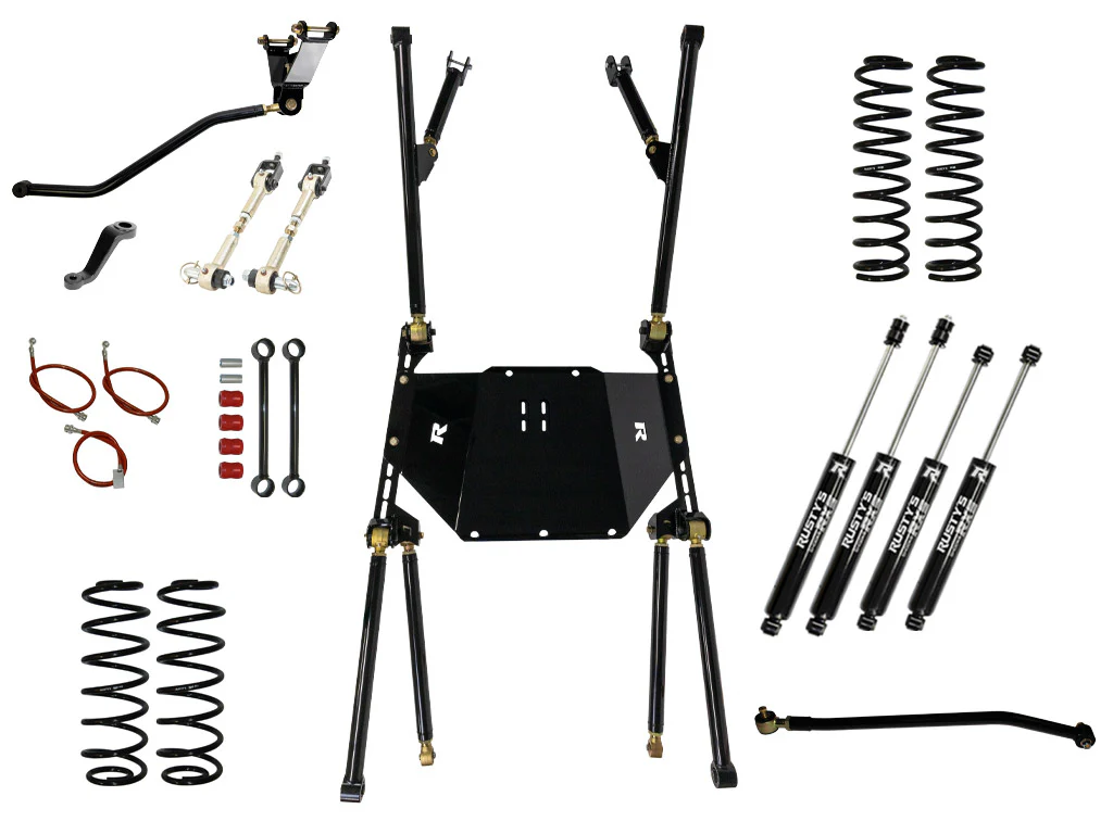Rusty's LJ UNLIMITED 4.5" Long Travel Kit (LWB ONLY) - Image 2