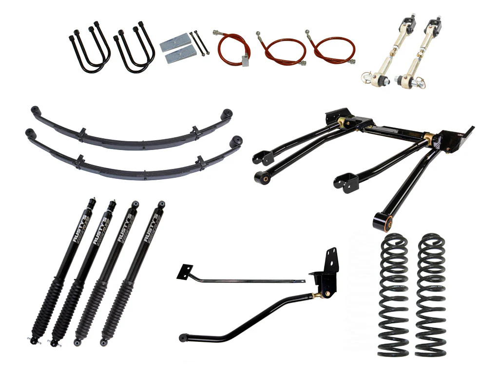 Rusty's MJ Comanche 4.5" Long Travel Kit - Image 10