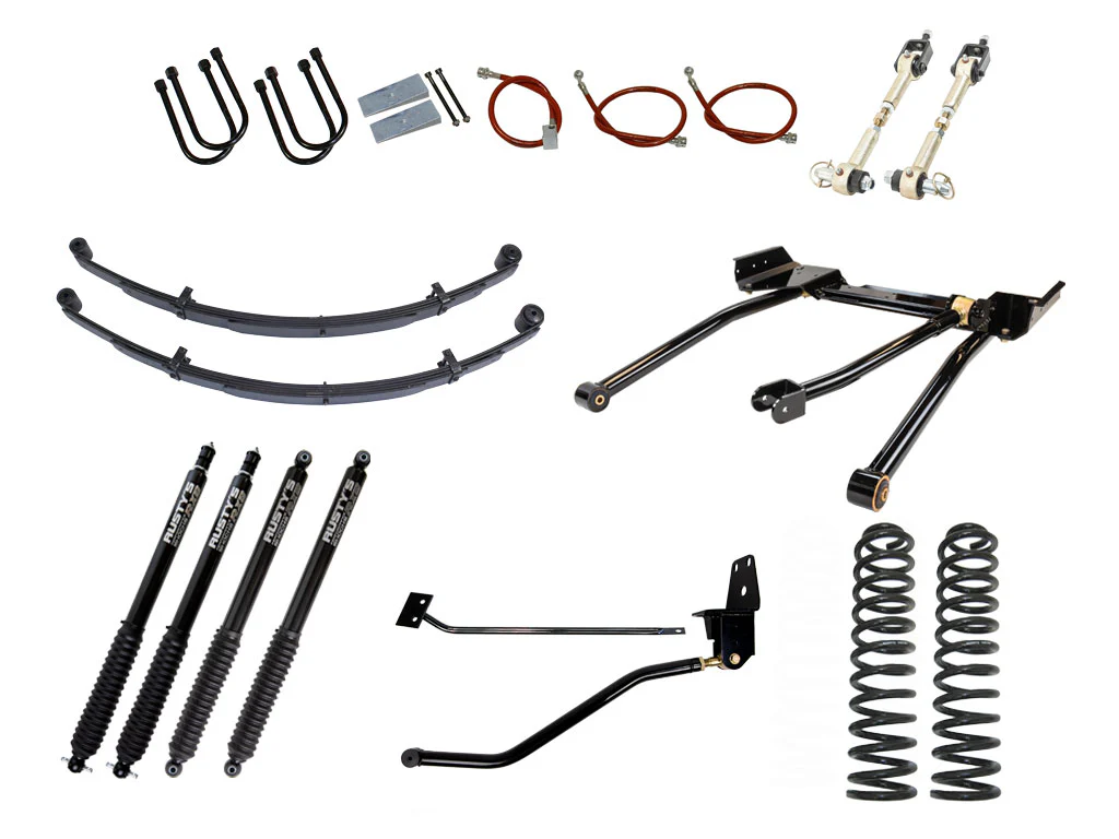 Rusty's MJ Comanche 4.5" Long Travel Kit - Image 11
