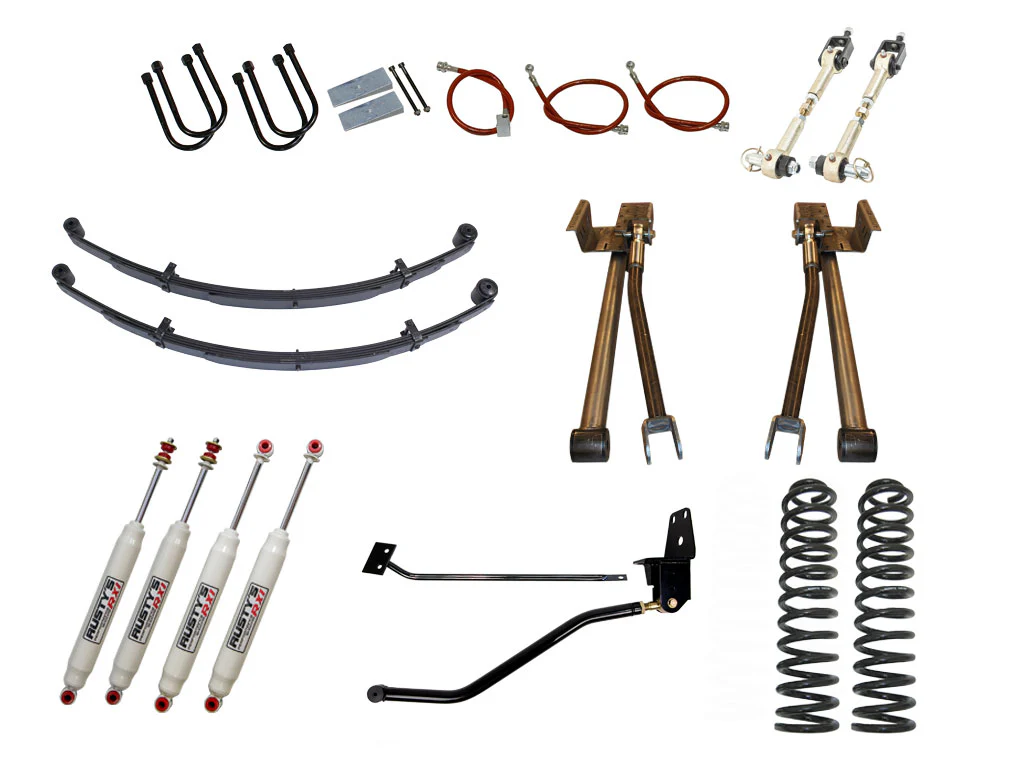 Rusty's MJ Comanche 4.5" Long Travel Kit - Image 4