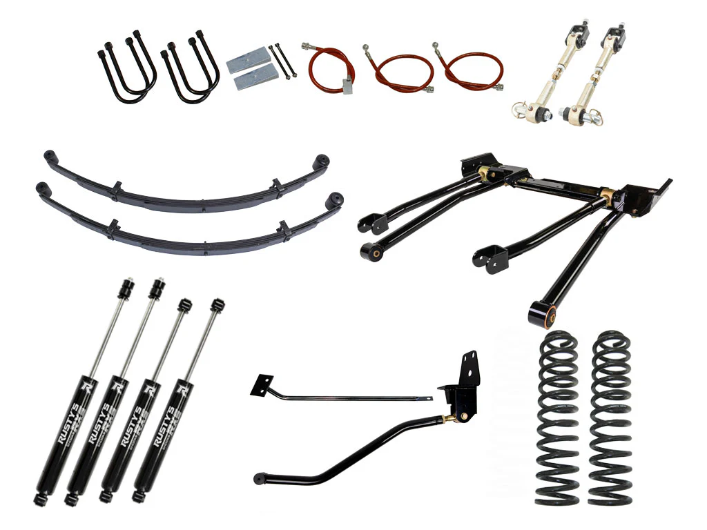 Rusty's MJ Comanche 4.5" Long Travel Kit - Image 6