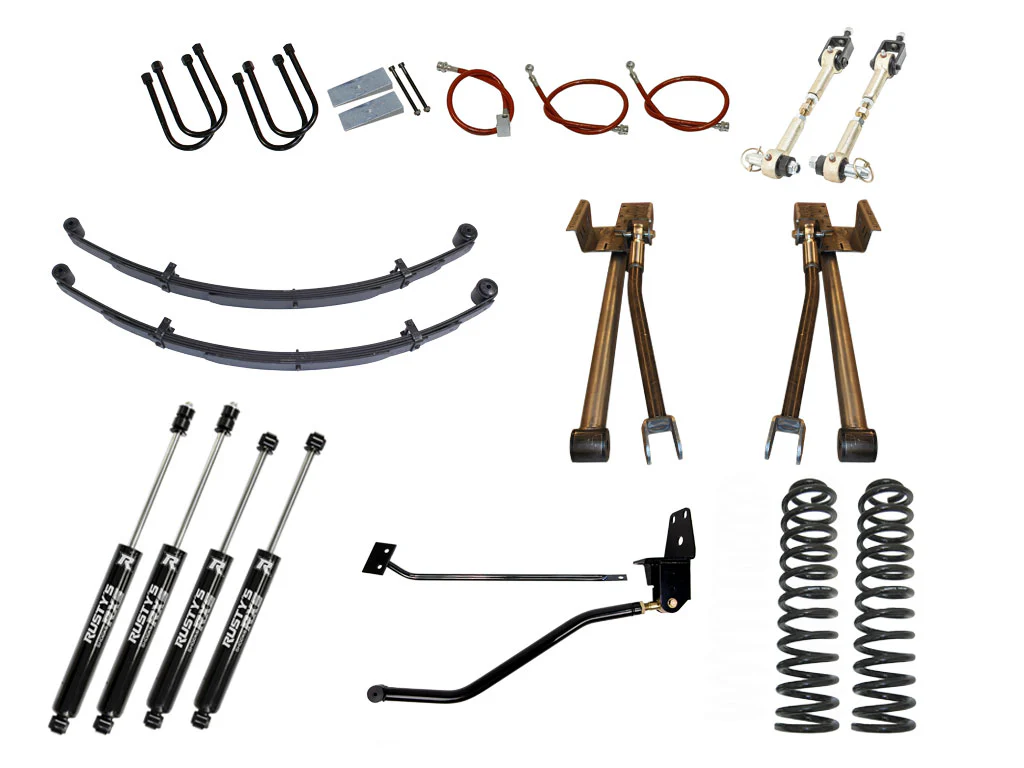 Rusty's MJ Comanche 4.5" Long Travel Kit - Image 8