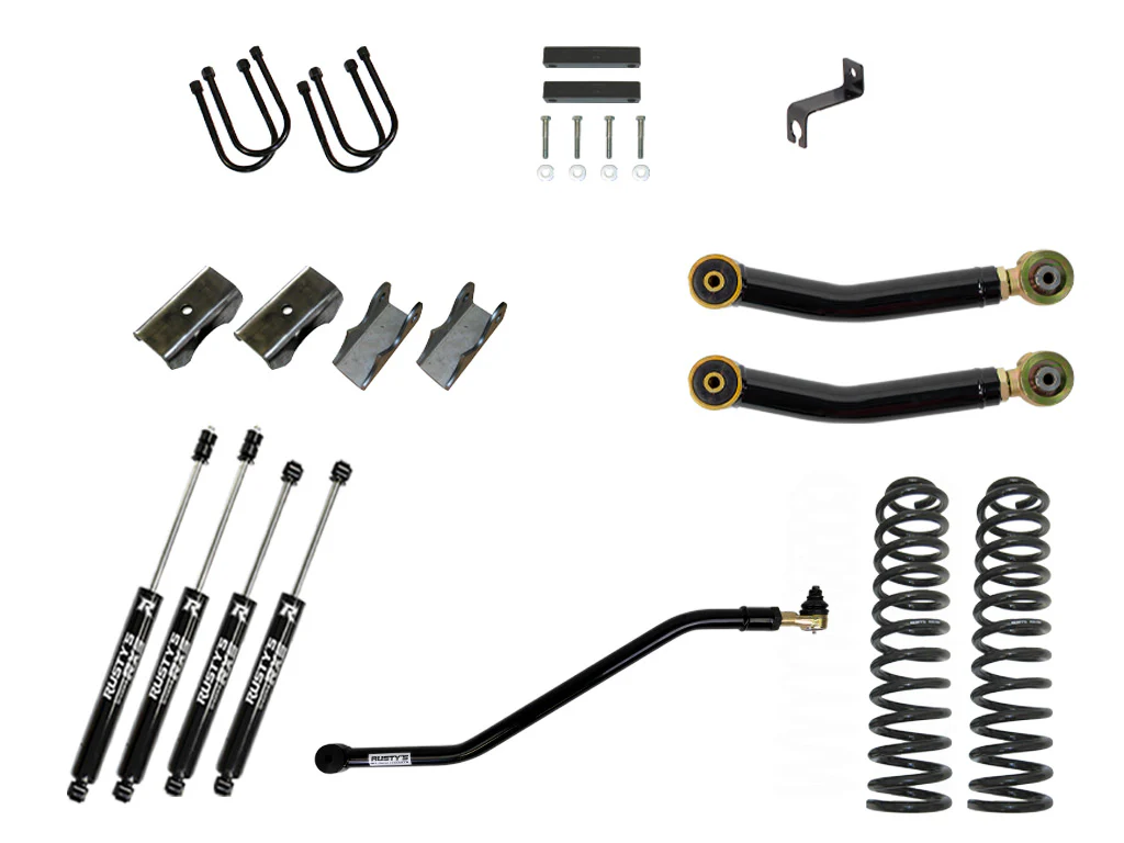 Rusty's MJ Comanche 4.5" Spring-Over Kit - Image 5
