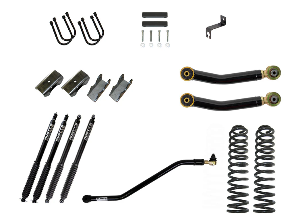 Rusty's MJ Comanche 4.5" Spring-Over Kit - Image 8