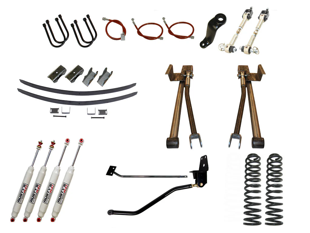 Rusty's MJ Comanche 6.5" Long Travel Kit w/ Spring Over Conversion - Image 4