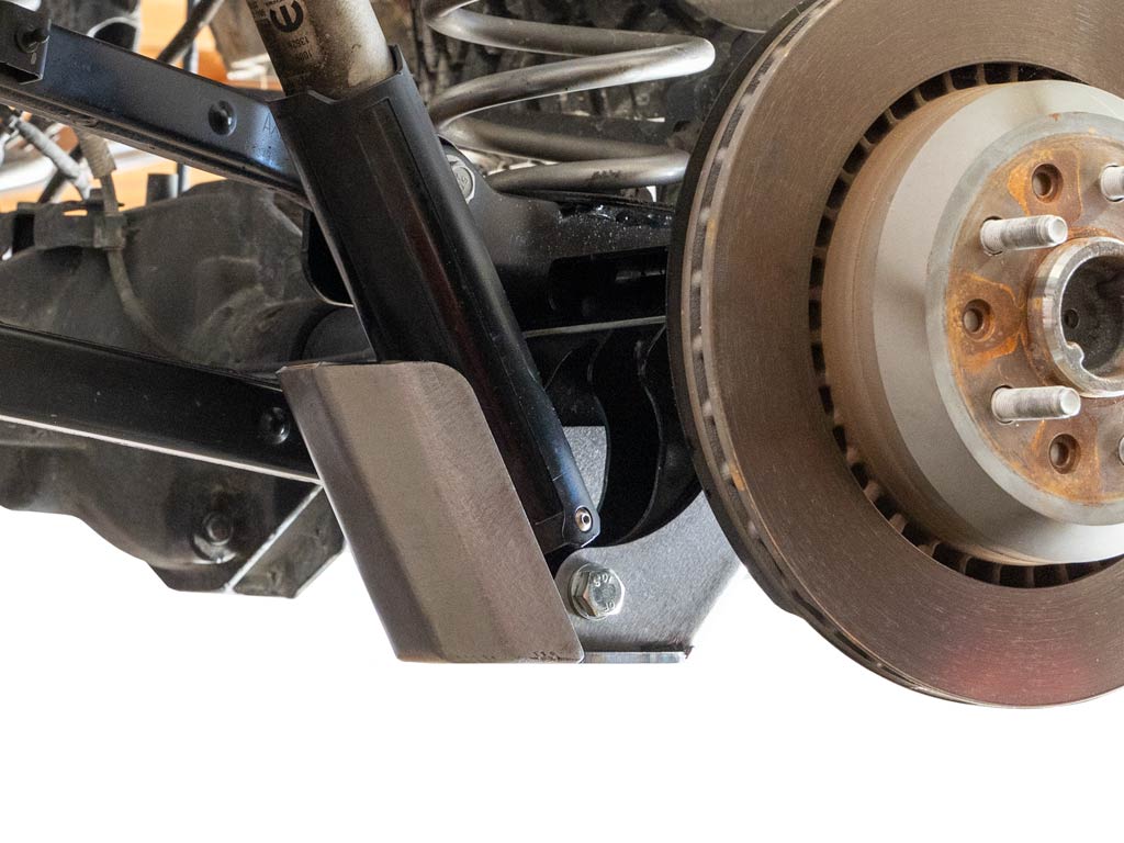 Rusty's Rear Axle Lower Shock Skid Plates - JT Gladiator - Image 2
