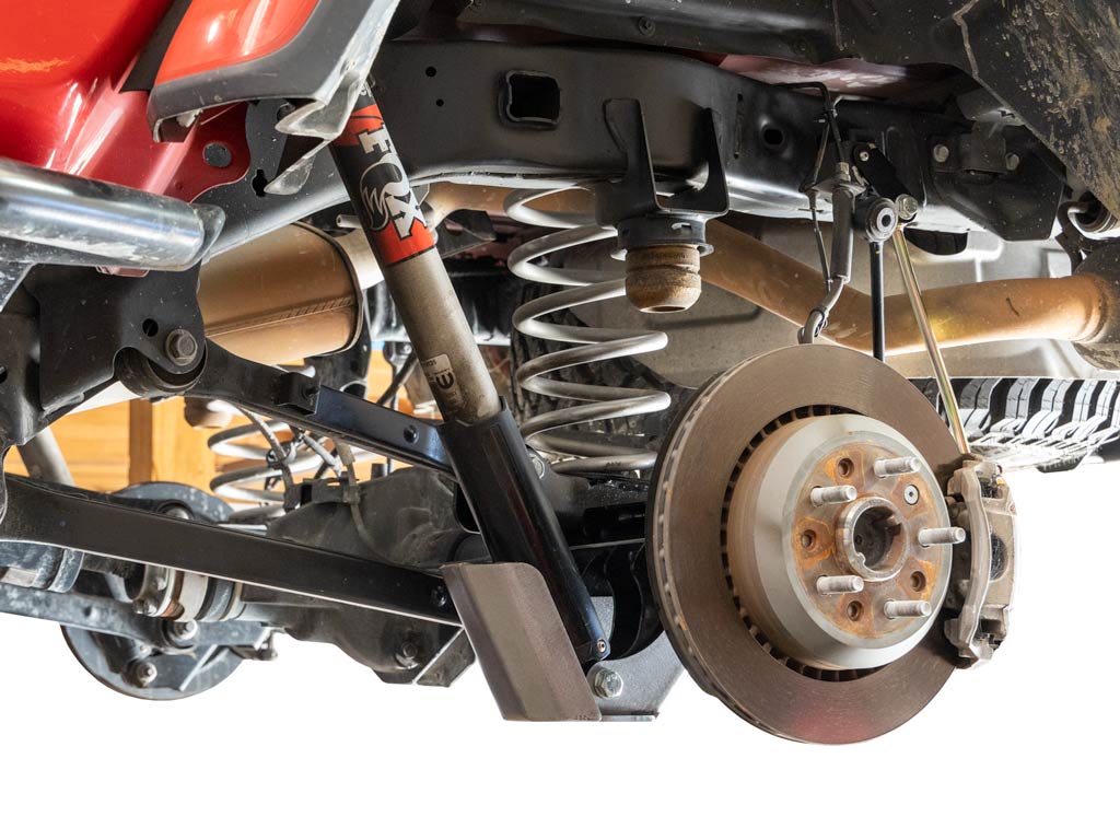Rusty's Rear Axle Lower Shock Skid Plates - JT Gladiator - Image 3