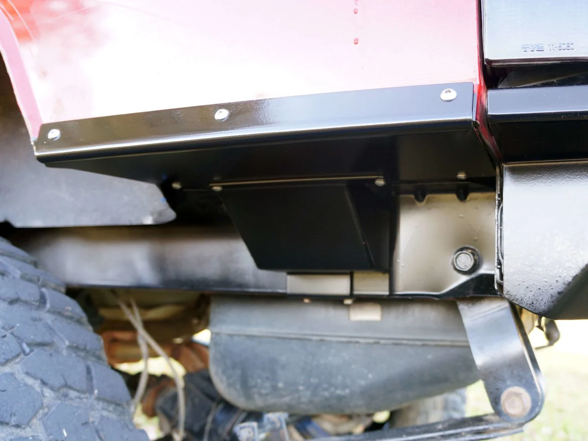 Rusty's Rear Corner Cut Fuel Line Cover - Image 3