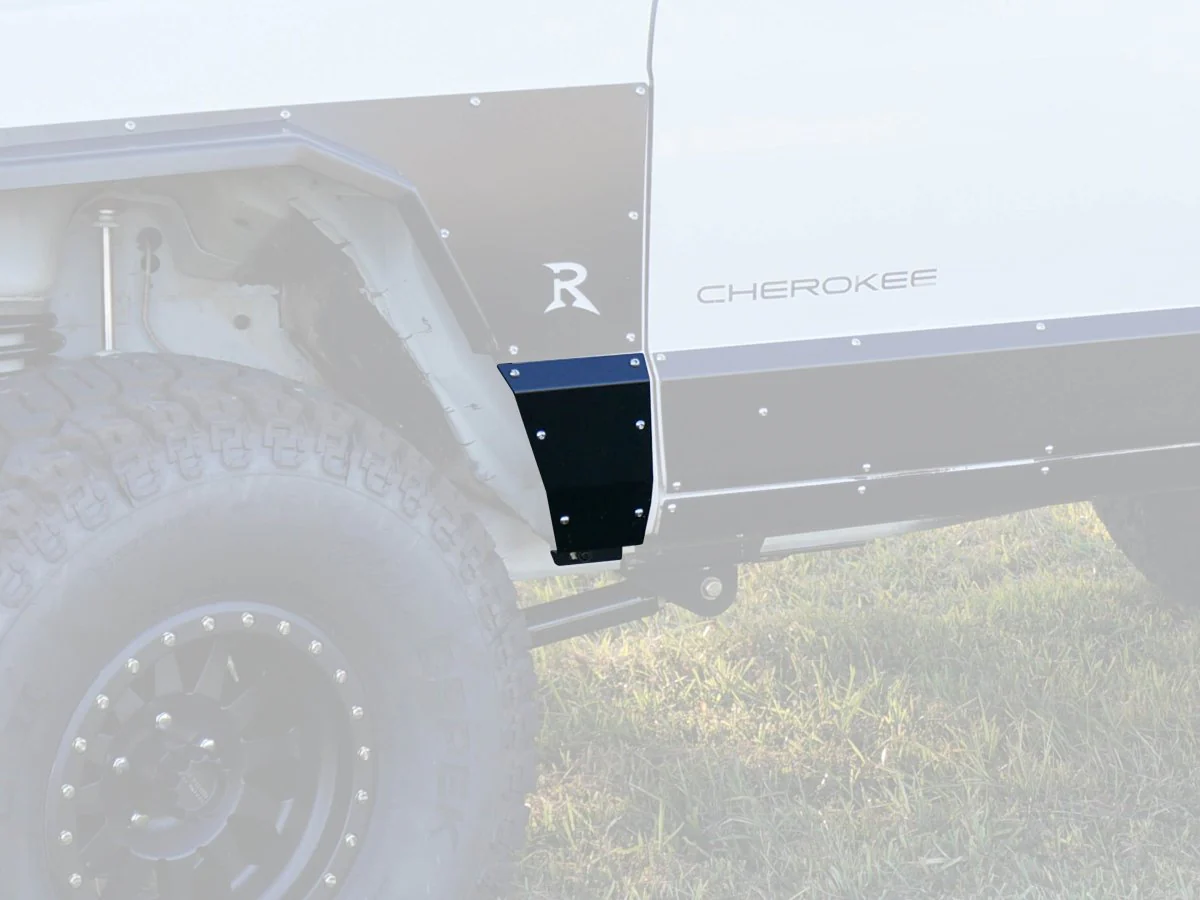 Rusty's Rocker Covers for Steel Flares for Front Lower Panel Only - XJ Cherokee