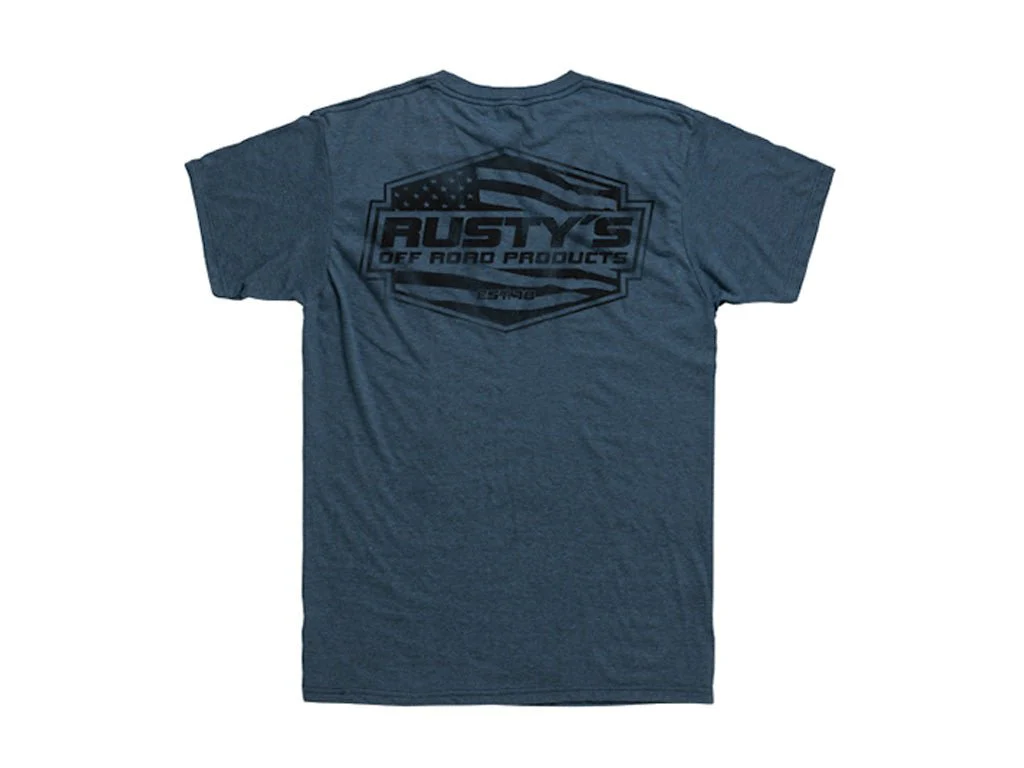 Rusty's Short Sleeve America Made T-Shirt - Image 5