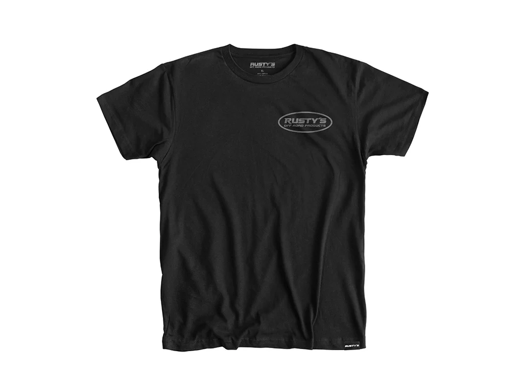Rusty's Short Sleeve Oval Logo T-Shirt - Image 2